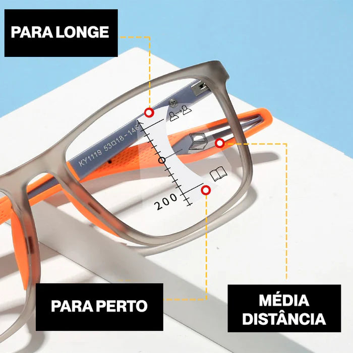 Apenas Hoje! COMPRE 1 LEVE 2 - Óculos Multifocal Lex Vision