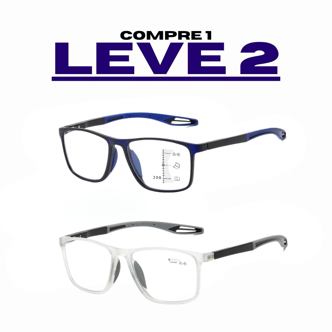 Apenas Hoje! COMPRE 1 LEVE 2 - Óculos Multifocal Lex Vision