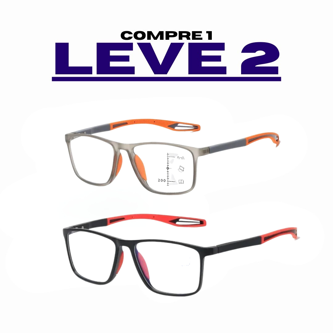 Apenas Hoje! COMPRE 1 LEVE 2 - Óculos Multifocal Lex Vision