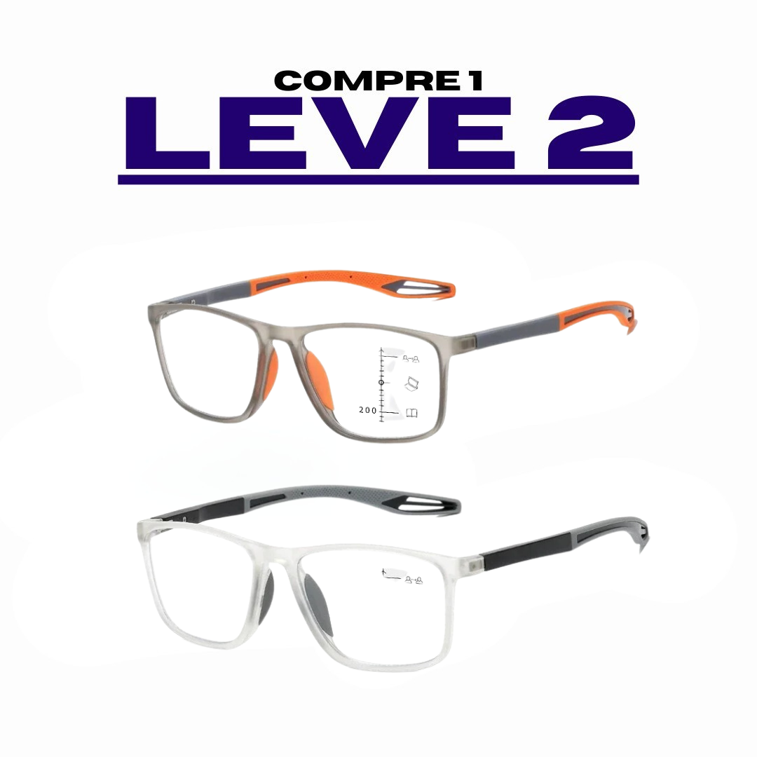 Apenas Hoje! COMPRE 1 LEVE 2 - Óculos Multifocal Lex Vision