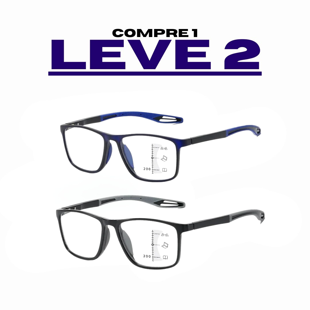 Apenas Hoje! COMPRE 1 LEVE 2 - Óculos Multifocal Lex Vision