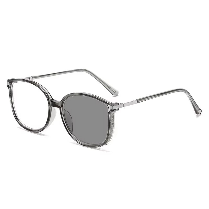 Óculos Multifocal Crystal Fashion com Lentes Fotocromáticas - Últimas Unidades