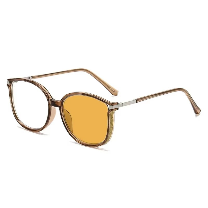 Óculos Multifocal Crystal Fashion com Lentes Fotocromáticas - Últimas Unidades