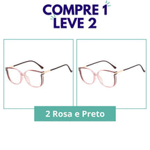 Apenas Hoje! COMPRE 1 LEVE 2 - Óculos Multifocal Crystal Fashion